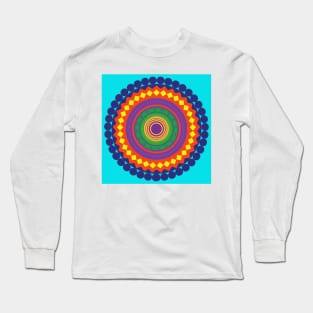 circle art Long Sleeve T-Shirt